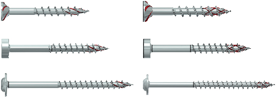 KTX Archimedes’ Secret Particle Board Screw